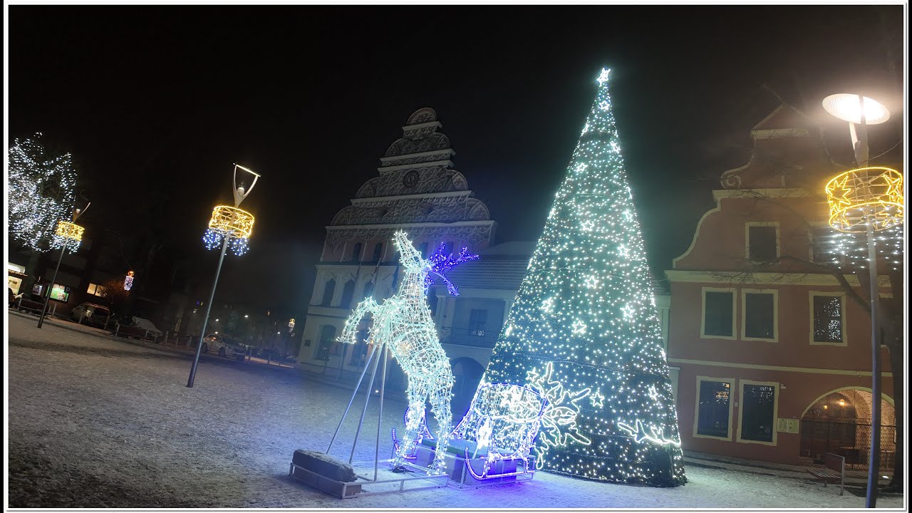 Stargard , Świąteczne iluminacje - 2025.