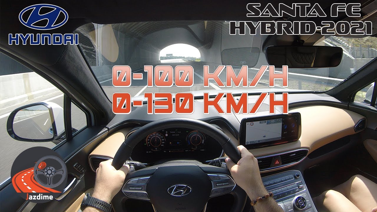 Hyundai SANTA FE Hybrid 2021 zr&yacute;chlenie  0-100 km/h - 130 km/h - ? km/h