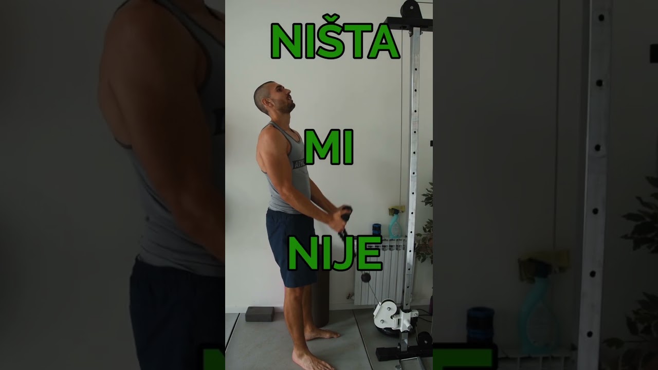 #nistaminije #fitness #mrsavljenje #veganfitness #plantbased #workout #prehrana