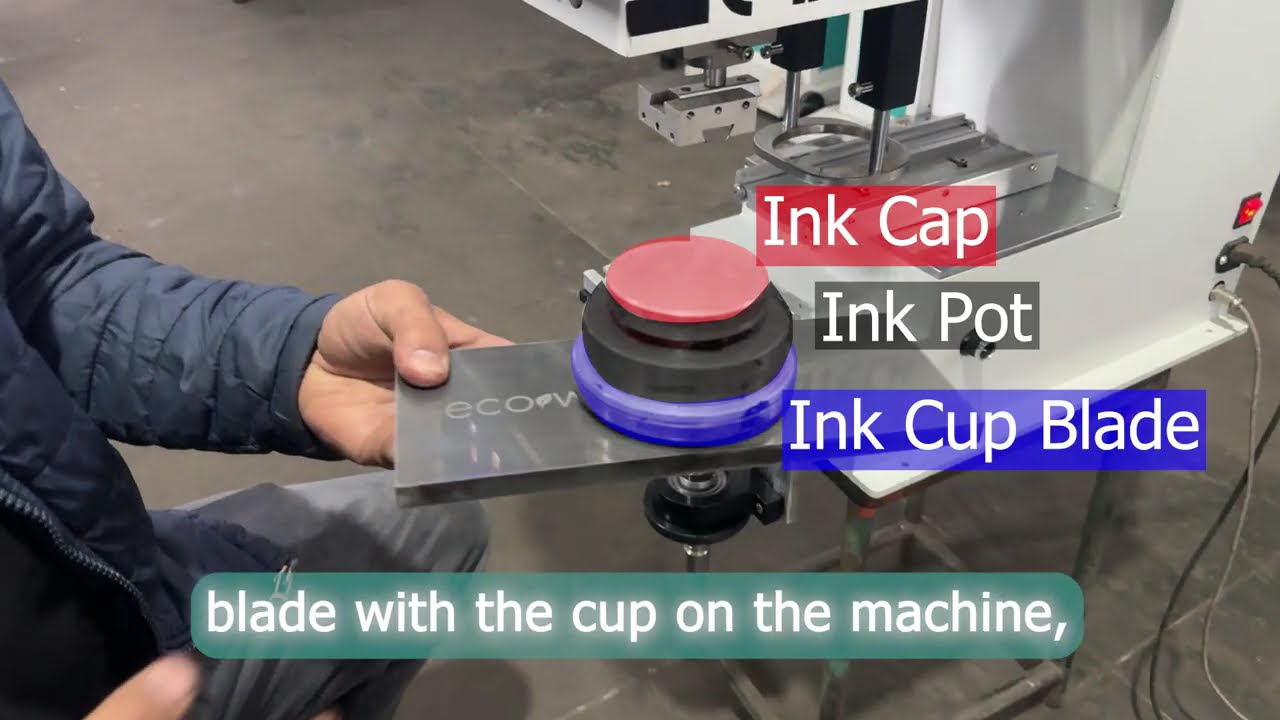 Pad Printing Machine Setup & Operation | Pad Setting and Printing Process