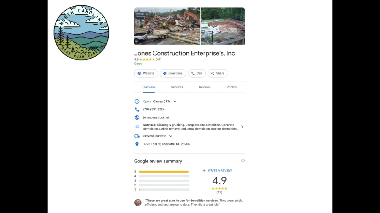 Ranking the Best Demolition Companies in North Carolina