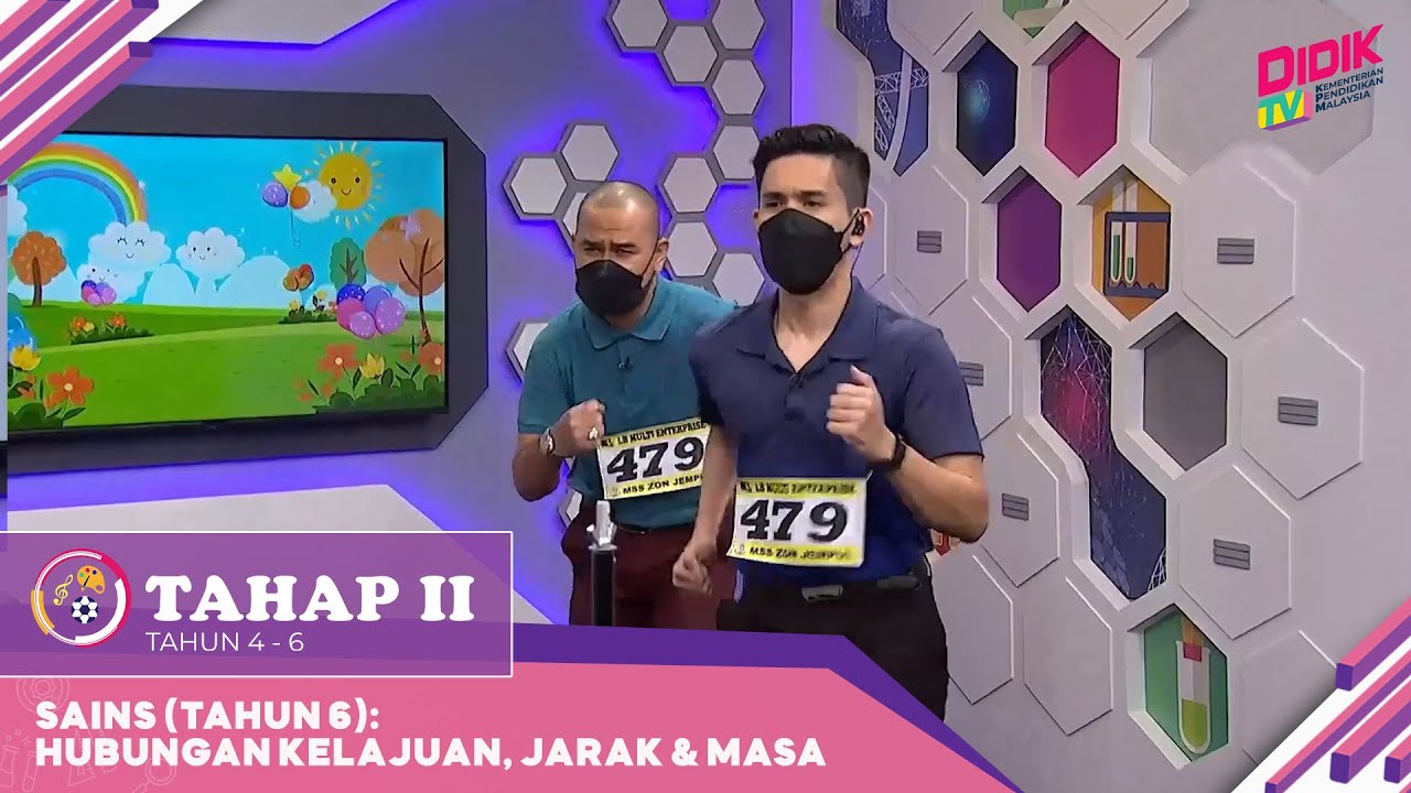 Tahap II (Tahun 4 - 6) | Sains (Tahun 6) - Hubungan Kelajuan, Jarak Dan Masa