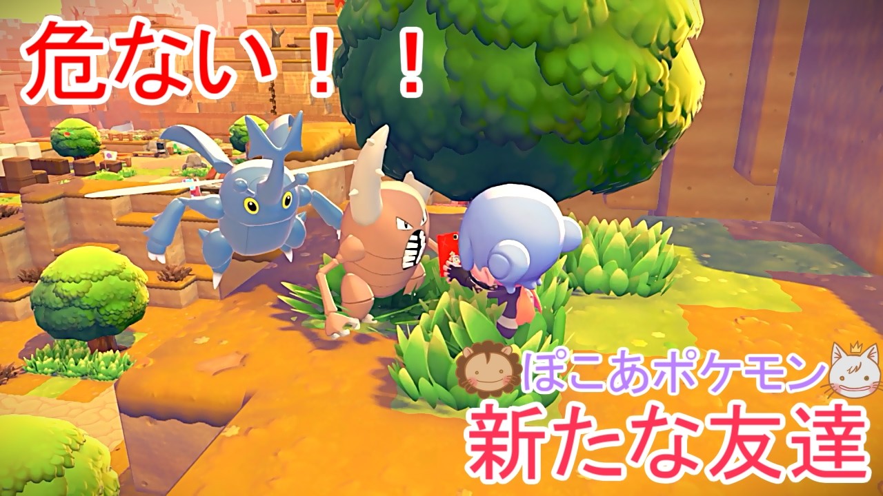 ぽこあポケモン第１３話「新たな友達」夫婦でつくるユートピア