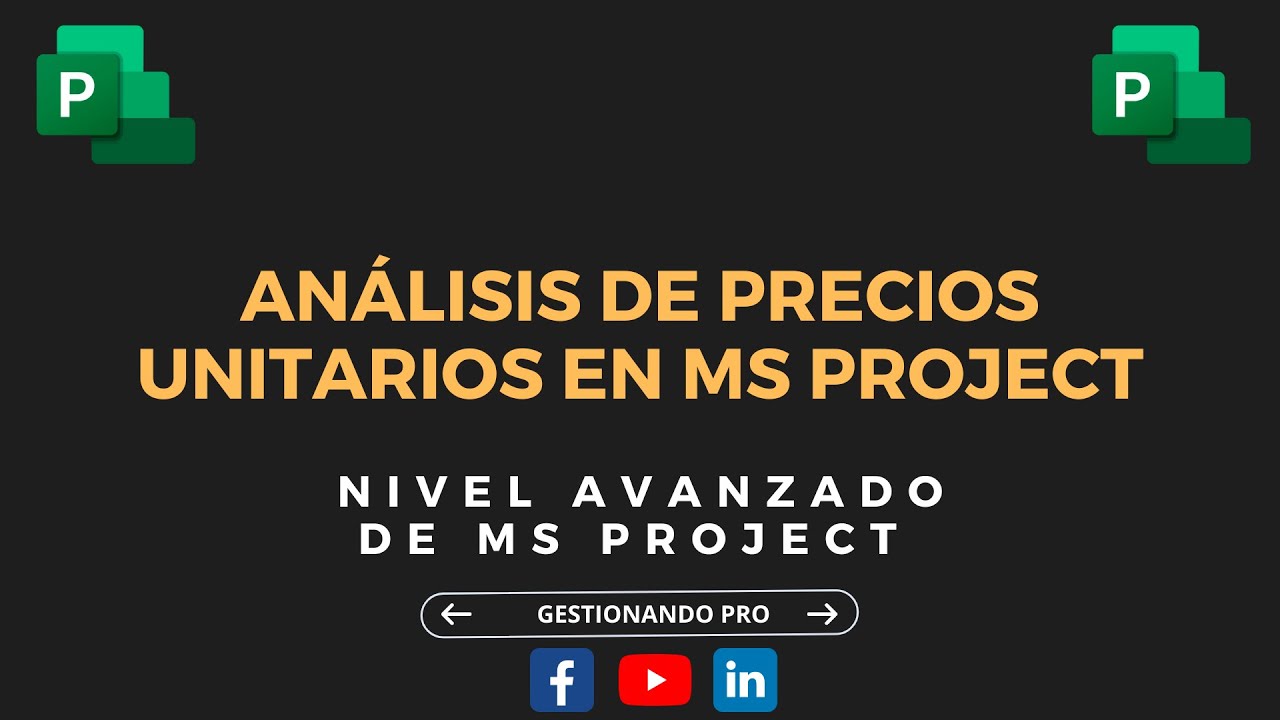 ✅¿CÓMO LLEVAR LOS DATOS DE LA PARTIDA APU A  #MSPROJECT?✅ | 💪#CurvaS del Proyecto e informes