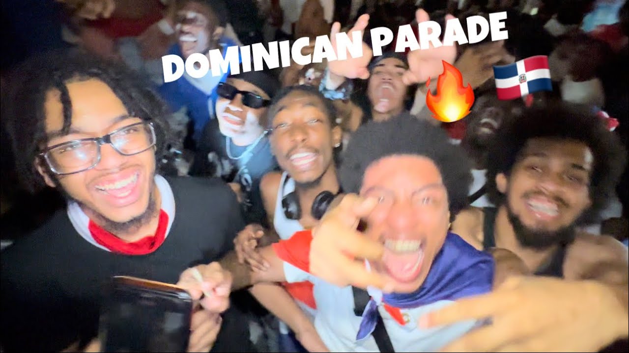 FIRST VLOG !! DOMINICAN PARADE (SOMEBODY GOT JUMPED) 😂🇩🇴🔥