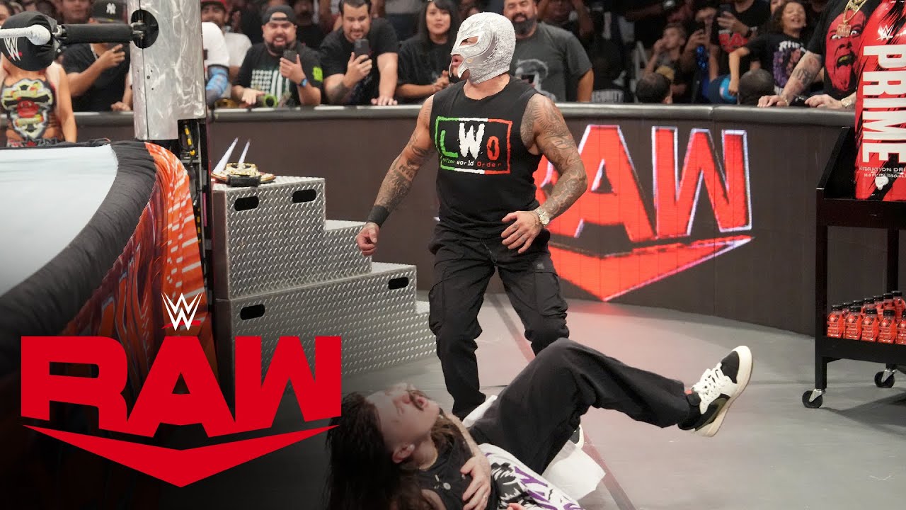 Rey Mysterio helps Dragon Lee take down Carlito: Raw highlights, Sept. 23, 2024