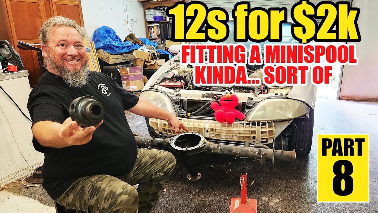 Scotty's Garage - 12s for $2k Part-8 - Minispool and Gears... sort of!
