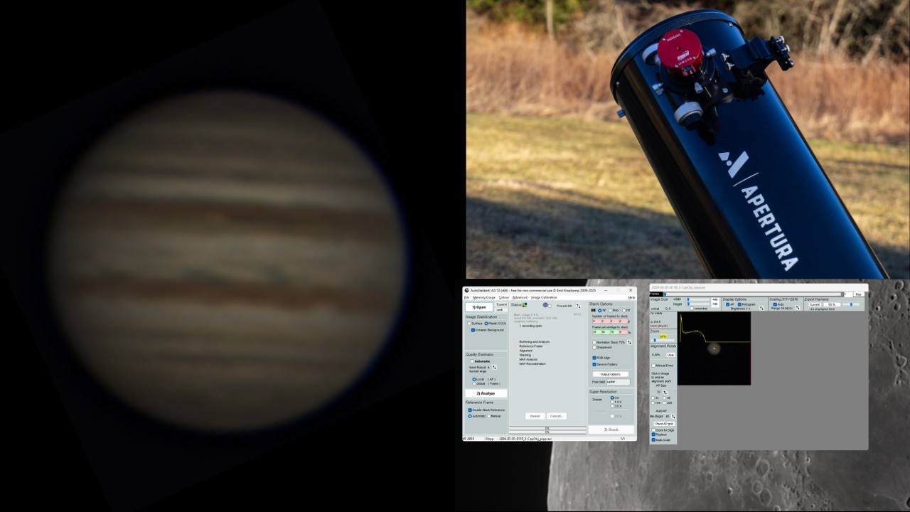 Full Jupiter imaging and processing