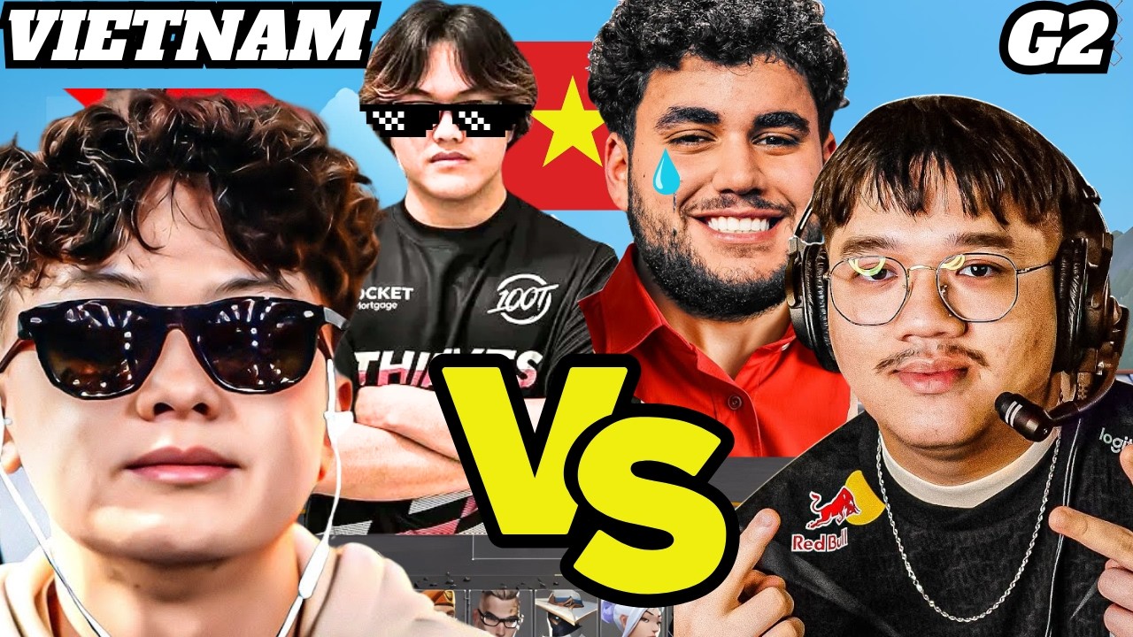 🔴VIETNAM VS G2 | FUNNIEST 2v2 Game Ft Shanks, Dicey, Valyn, Jawgemo