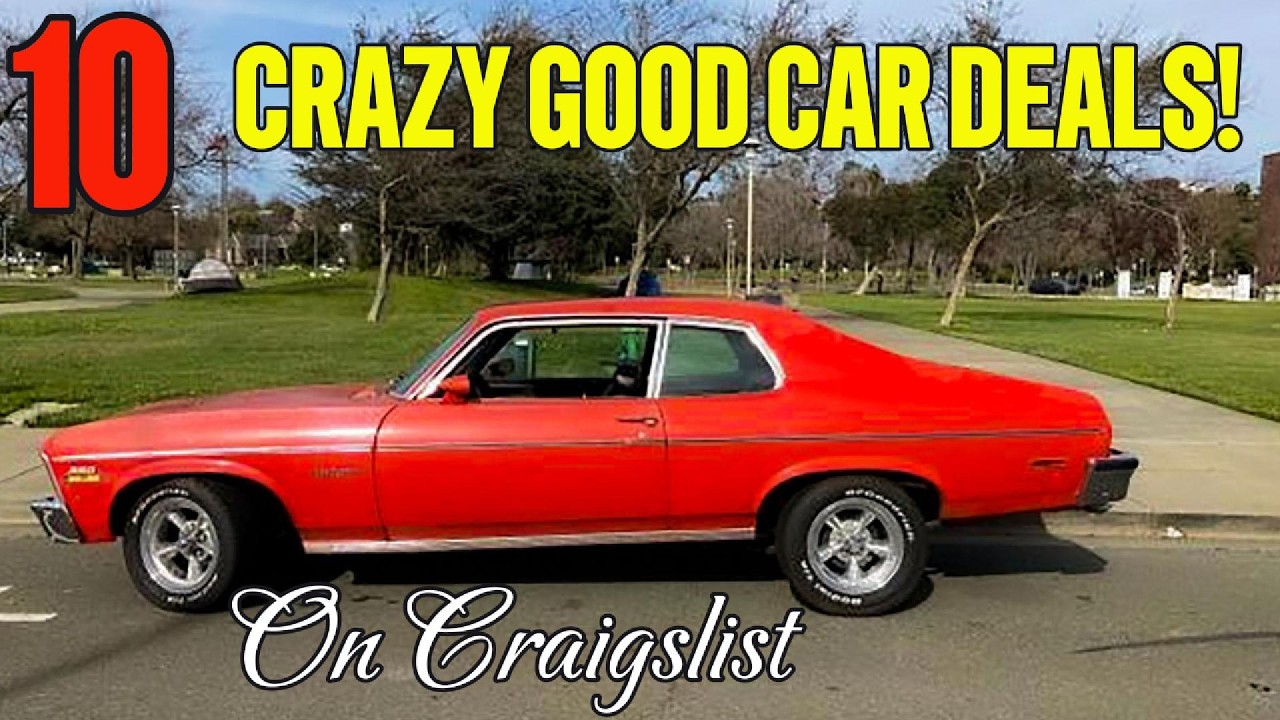 10 классических автомобилей на Craigslist, которые вы действительно можете купить.