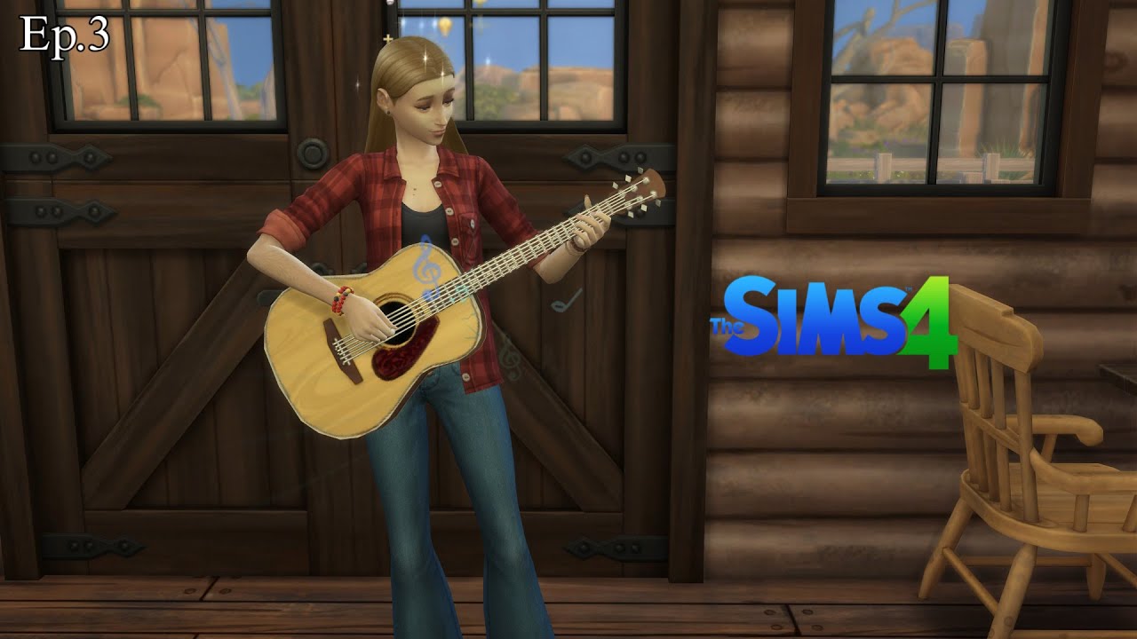 Ep. 3 We Can Write Songs Now 🤩- Let's Play The Sims 4