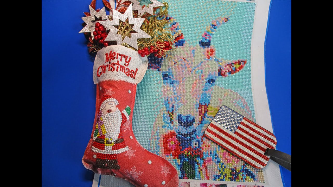 GBFKE com Unboxing, & Completed Diamond Paintings