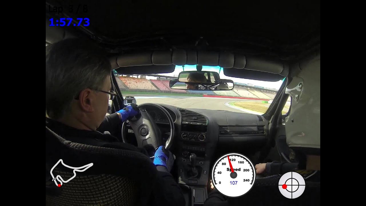 Old school BMW E36 M3 Hockenheim 08.03.2015