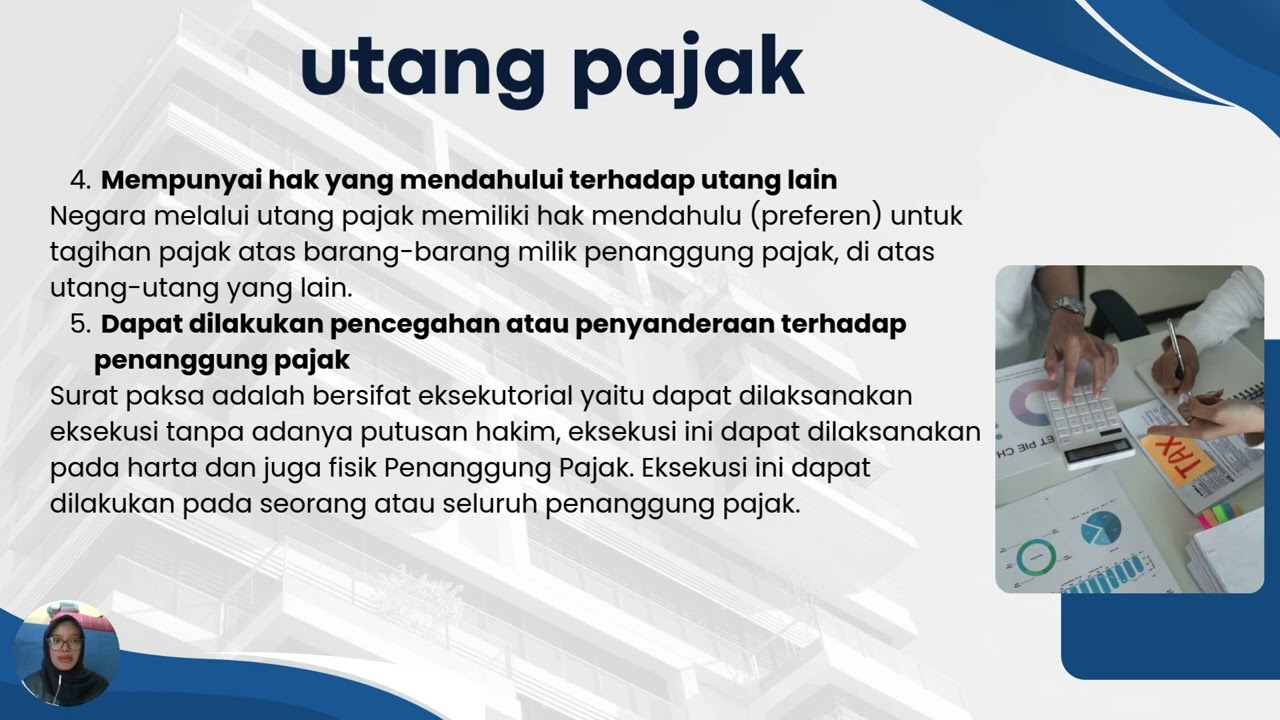 Presentasi materi 3 Perpajakan: UTANG PAJAK_Yosa Tri Rahahana_C1C025067