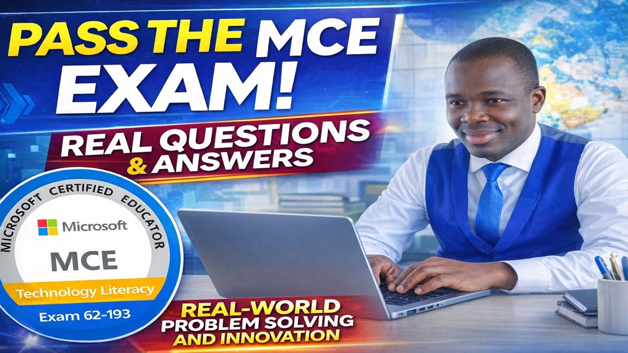 PASS the Microsoft Certified Educator (MCE) Exam 62-193  | Real-World Problem Solving Explained!