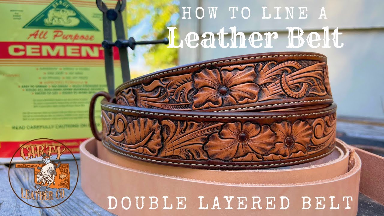 How to Line a Leather Belt