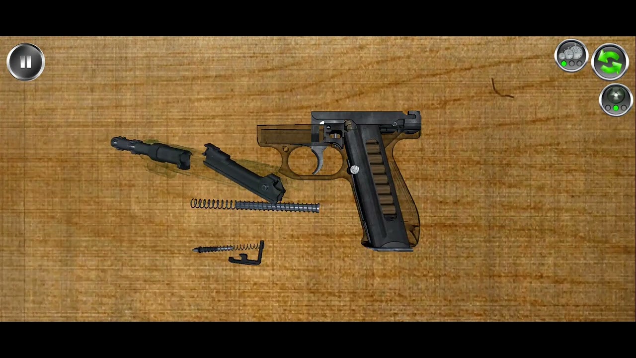 Gun 3D game assemble 