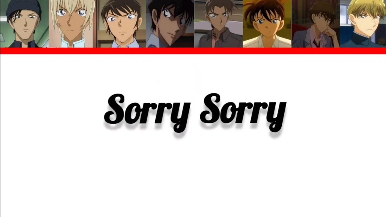 명탐정코난 보이스캐스팅(슈퍼주니어-Sorry Sorry)