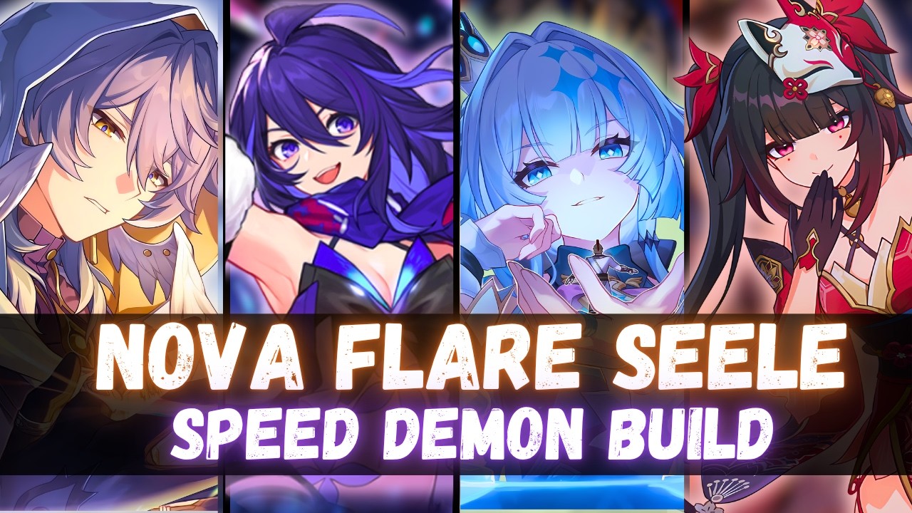 Buffed Nova Flare Seele is INSANE?! | AA & MoC | Honkai Star Rail 4.2