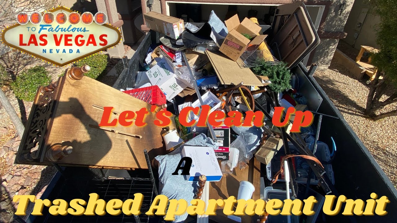 Let's Clean Out A Trashed Eviction Apartment in Las Vegas NV #junkremoval #lasvegas #henderson