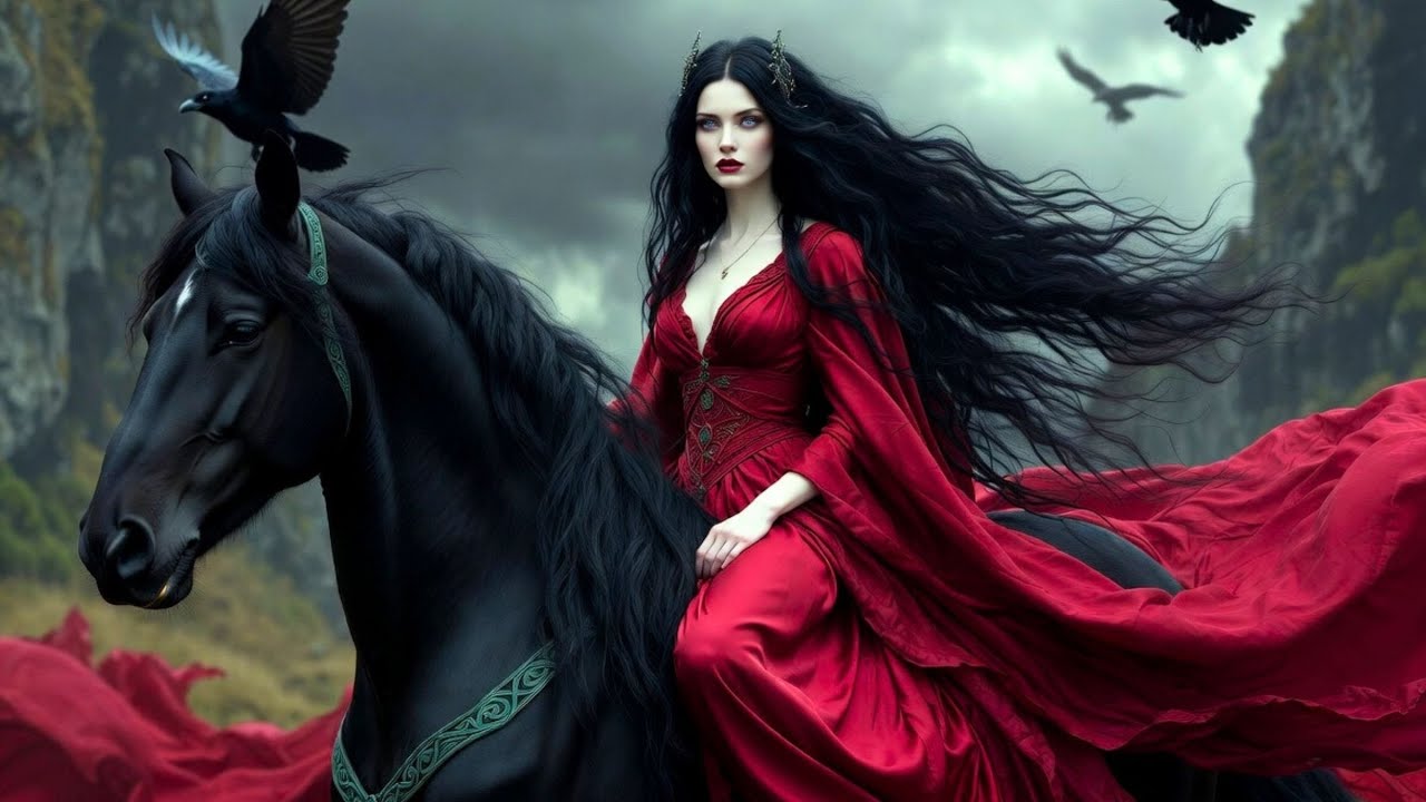 The Red Dress Rides Between Worlds | Celtic Myth Music