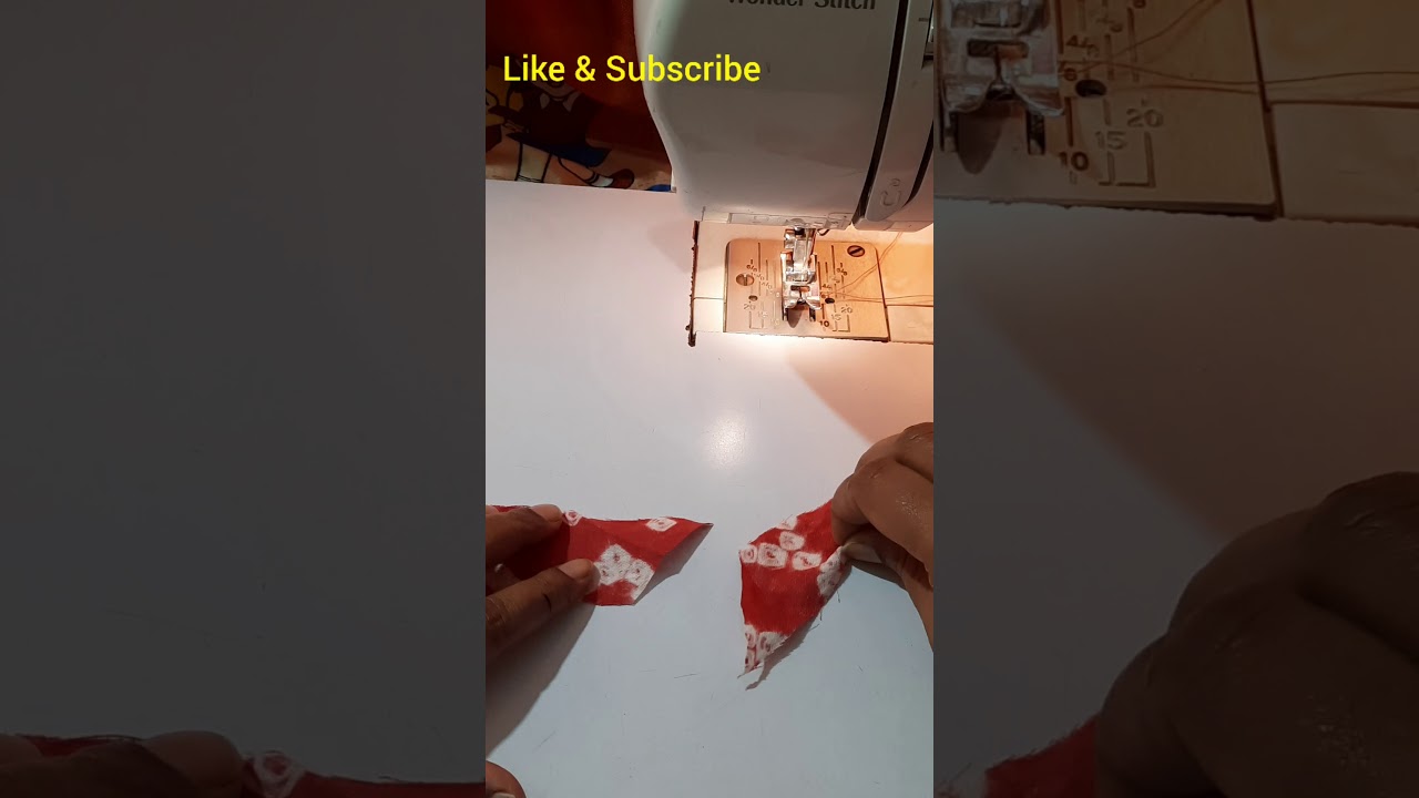 तिरछी पट्टी जोड़ने का तरीका/How to joint Ureb patti