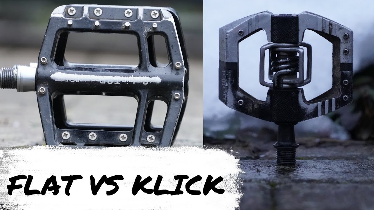 Klicks oder Flats - Paul Gröbner | Crankbrothers Mallet e ls | Klick vs Flat