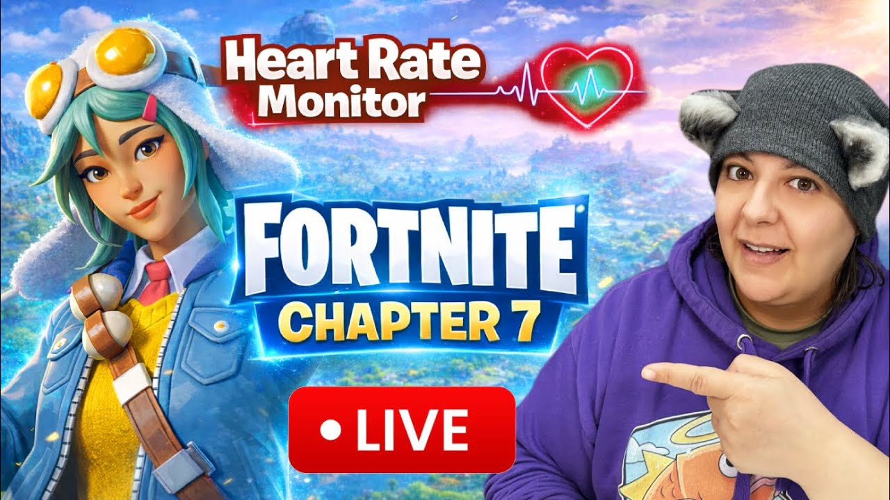 🔴Live: Heart Rate Monitor! Community Lobby Fortnite ZB As A Mediocre Player #epicpartner