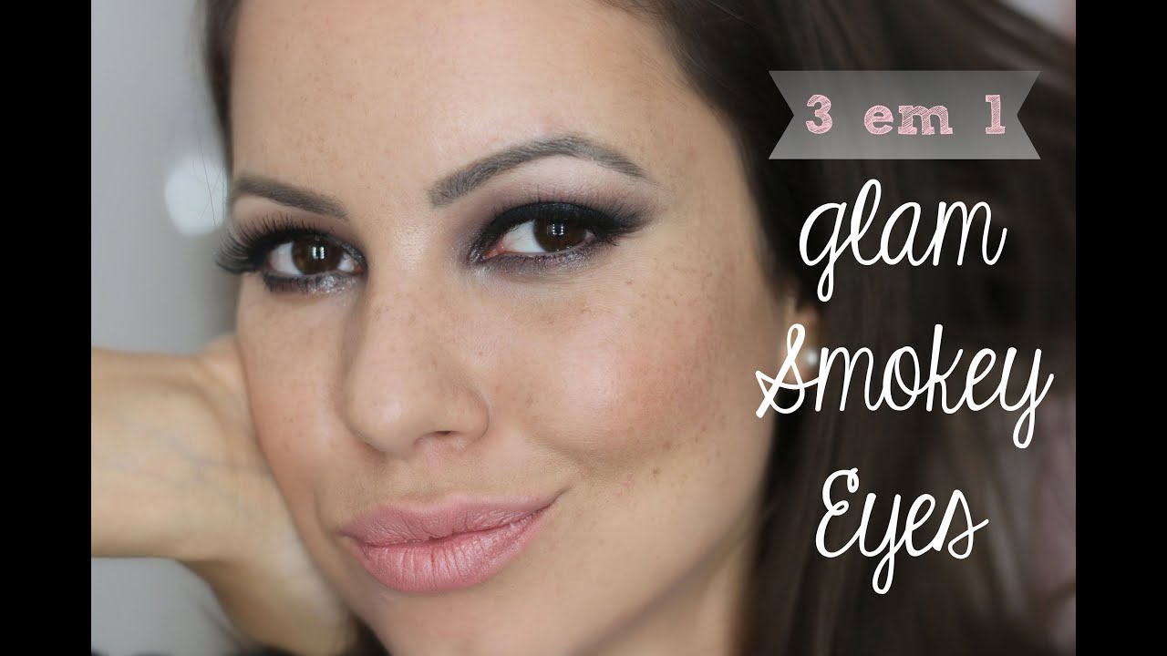 Tutorial 3 em 1 | Smokey Eyes sem Mistério