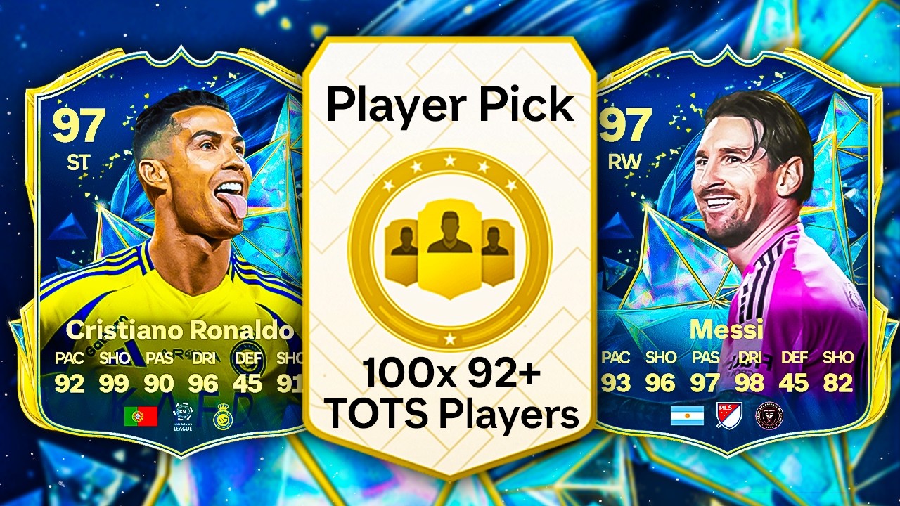 100x 92+ TOTS PICKS ON MY ACCOUNT! 😲 FC 25 Ultimate Team