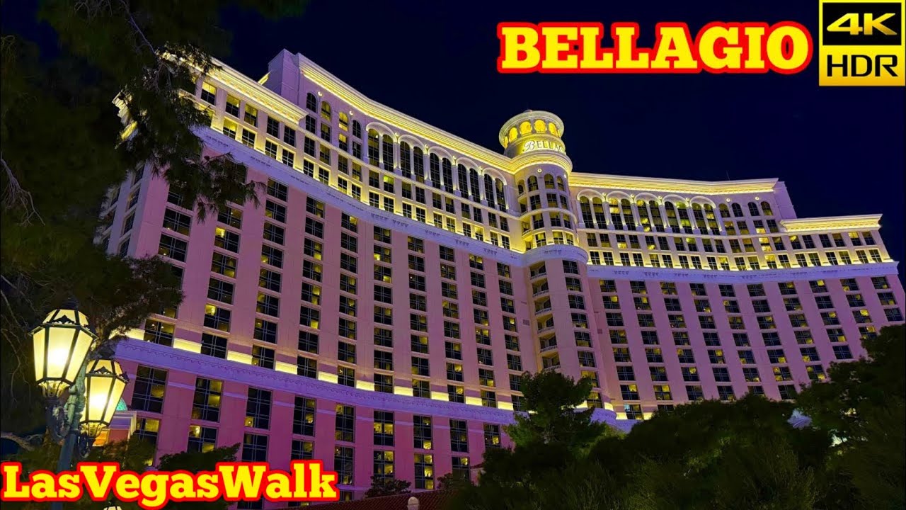 LasVegasWalk &bull; Bellagio Hotel and Casino &bull; December 2025 (4K HDR)
