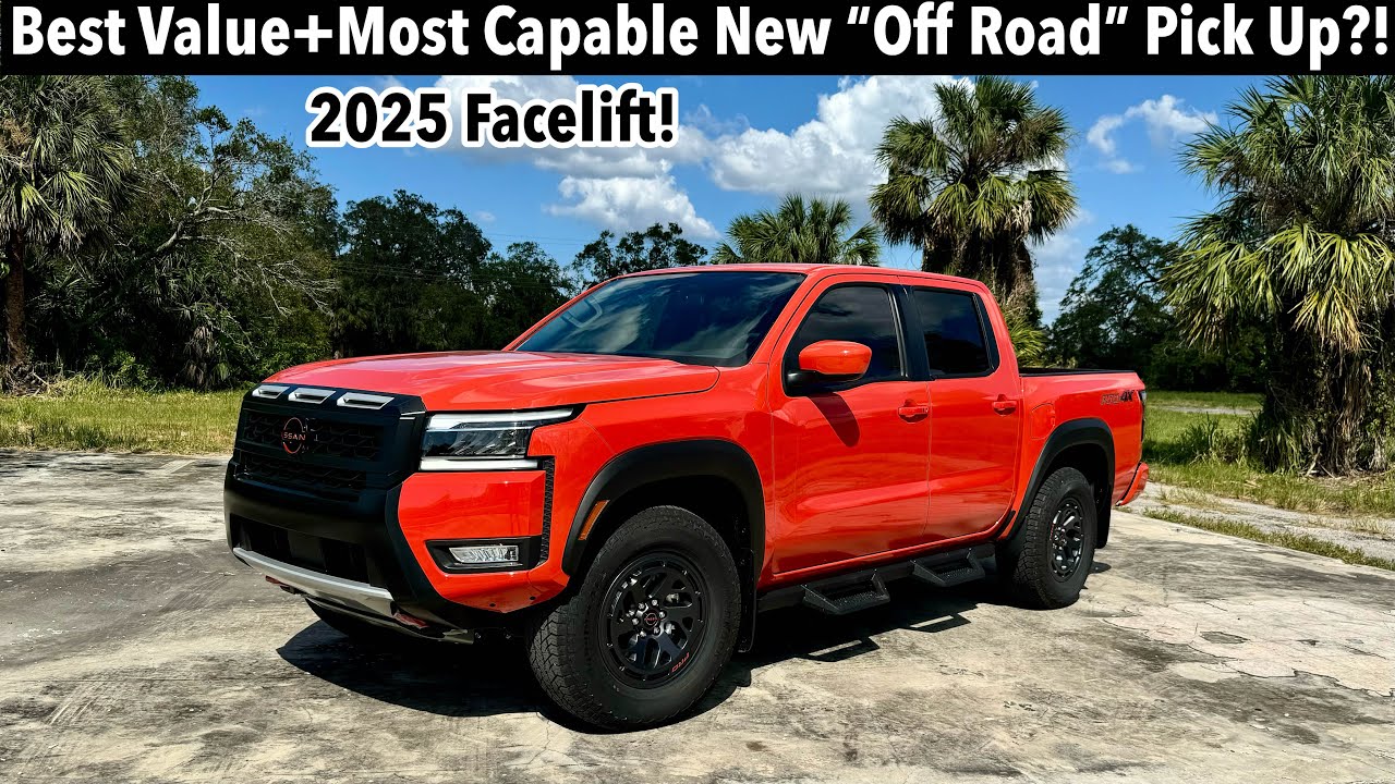 2025 Nissan Frontier Pro-4X: TEST DRIVE+FULL REVIEW