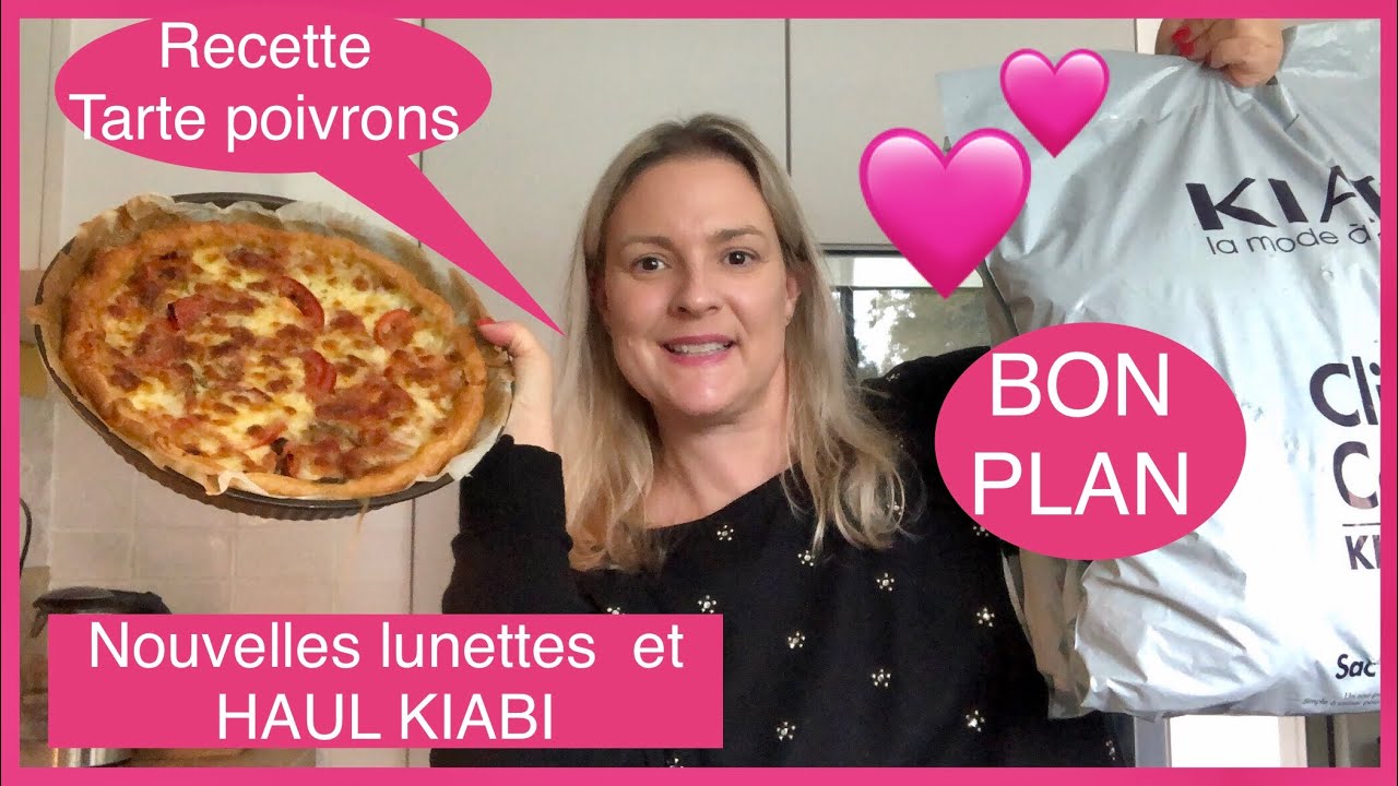 VLOG : recette de tarte, haul KIABI, nouvelles lunettes, et un grain de folie!!!!! 💕 