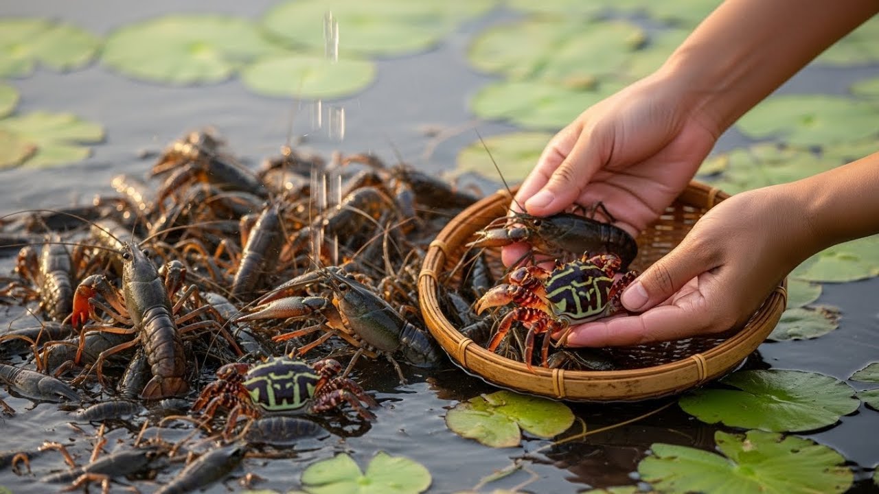 Catching Colorful Jungle Animals by Hand