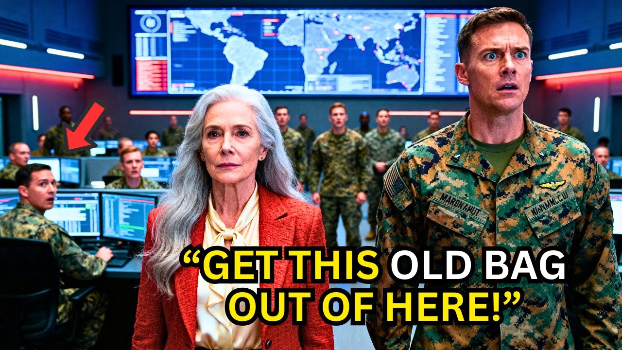 US Marine Joked About the Old Woman’s Rank — Then a 4-Star General Silenced the Room With a Salute