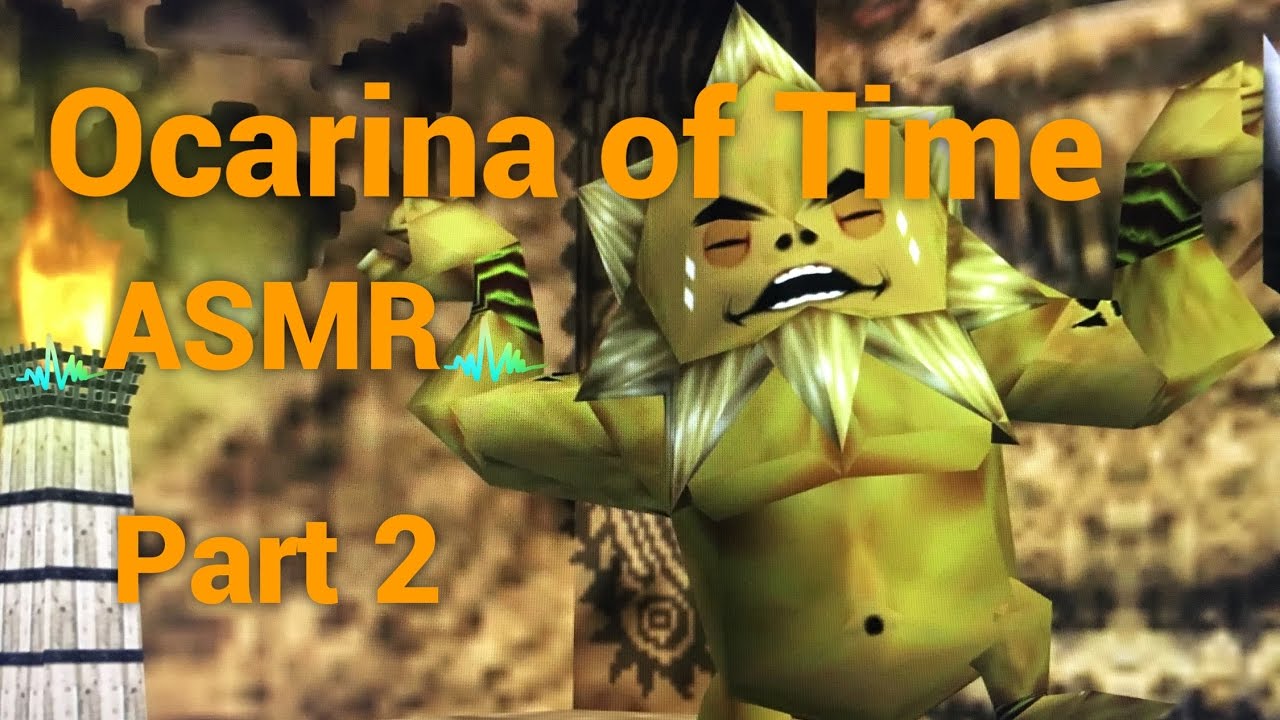 Let's Play Legend of Zelda: Ocarina of Time ASMR Part 2