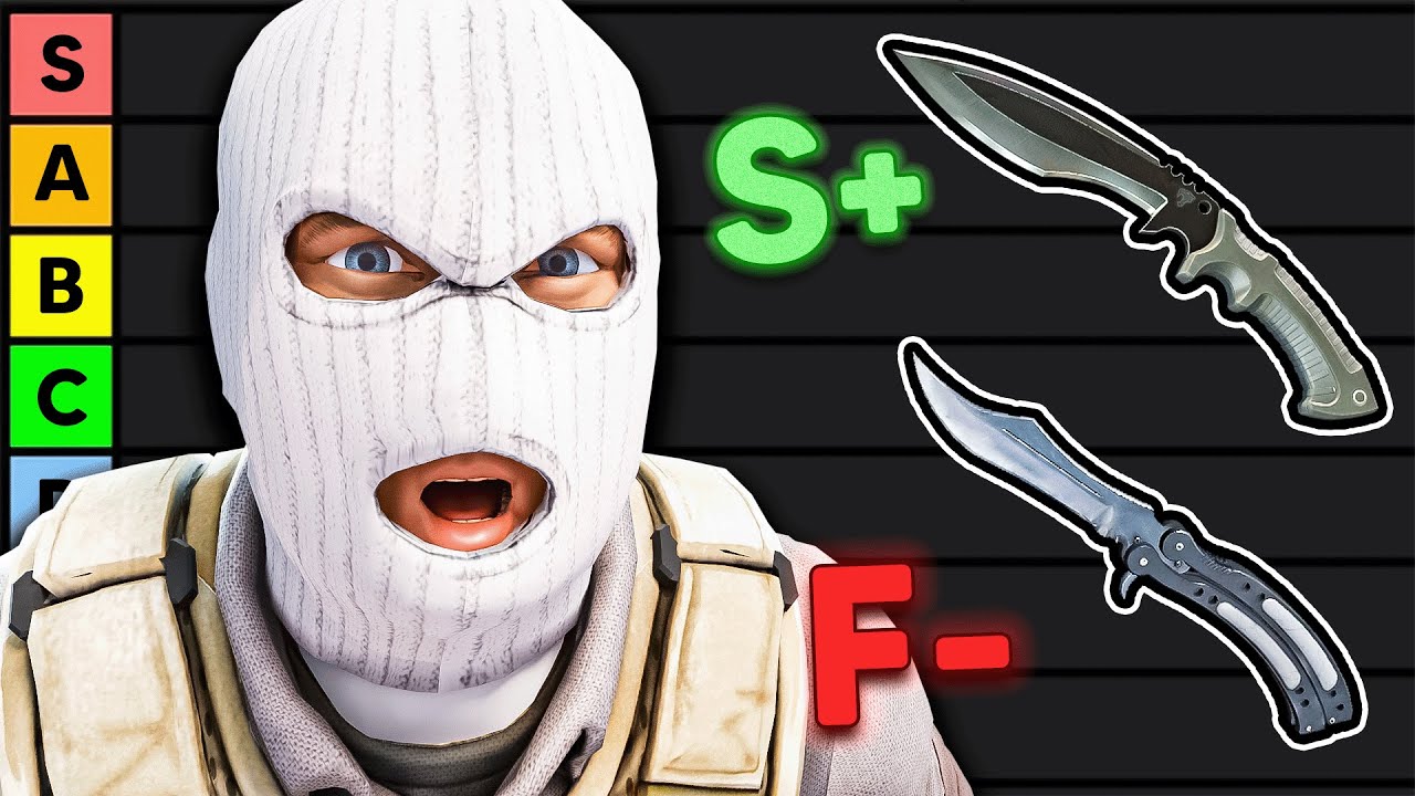 OFFICIAL CS2 KNIFE TIER LIST