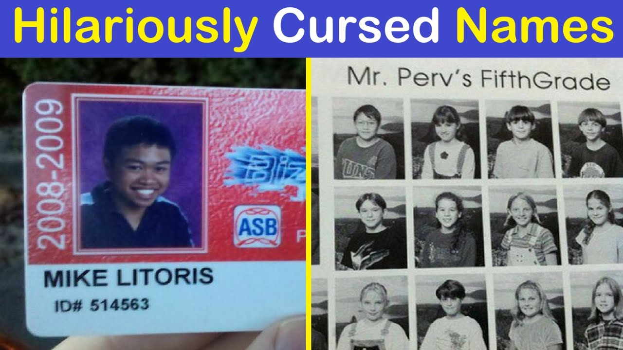 Hilariously Cursed Names People Were Unlucky Enough To Receive | Happy And Fun