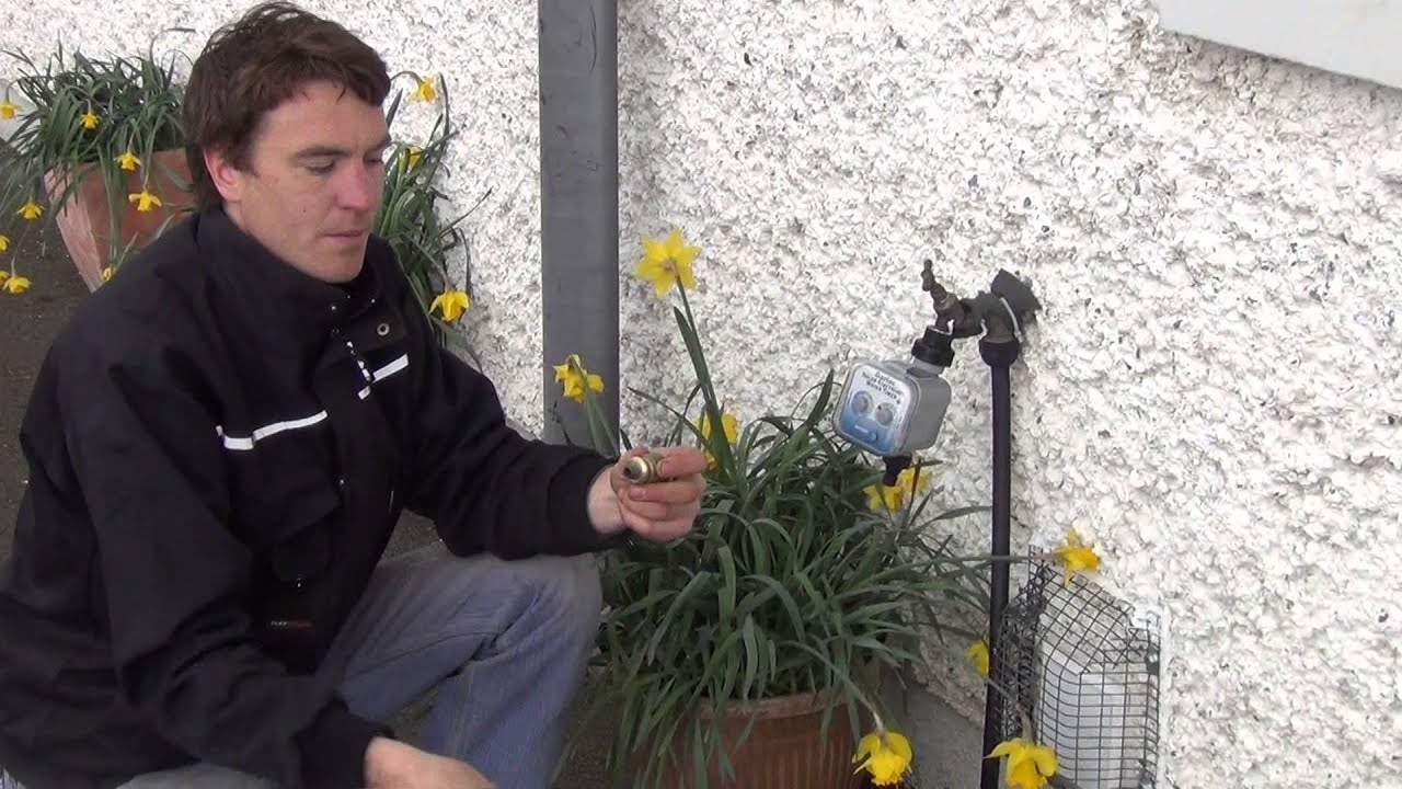 Solar Powered Watering Timer