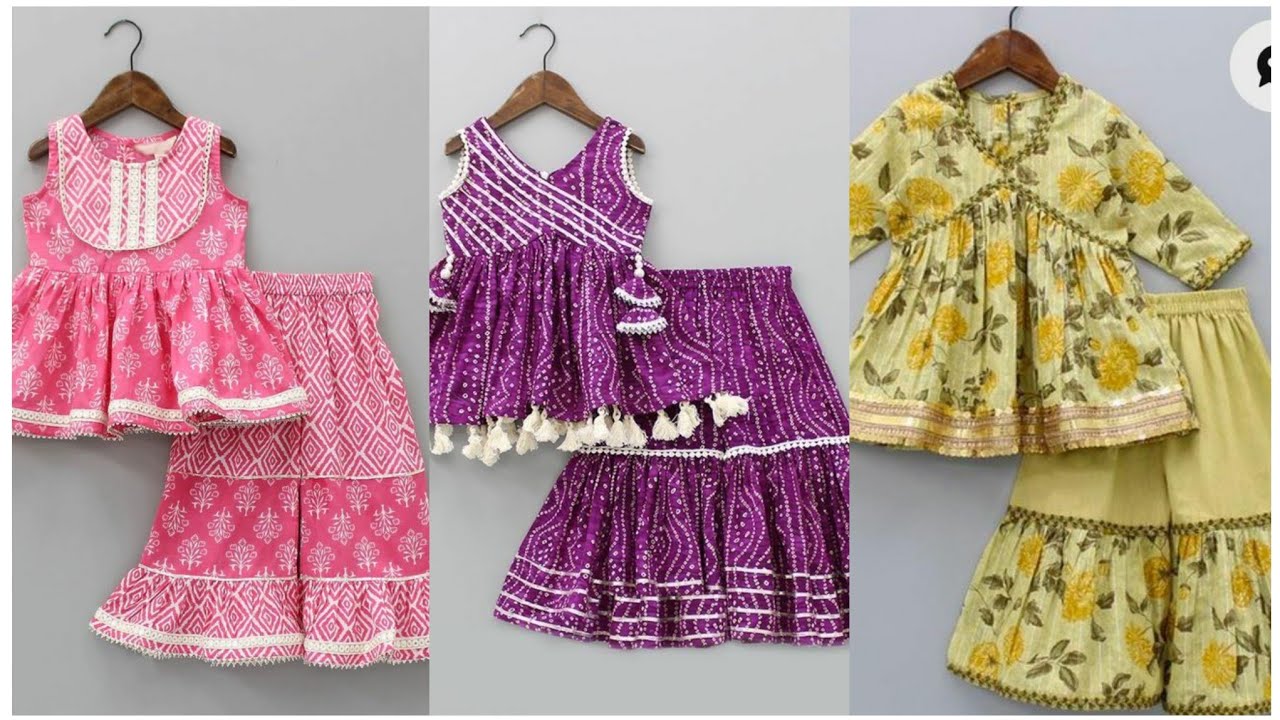 Stunning and gorgeous 3 to 8 age little girls Ramadan special Eid dress collection 2026 