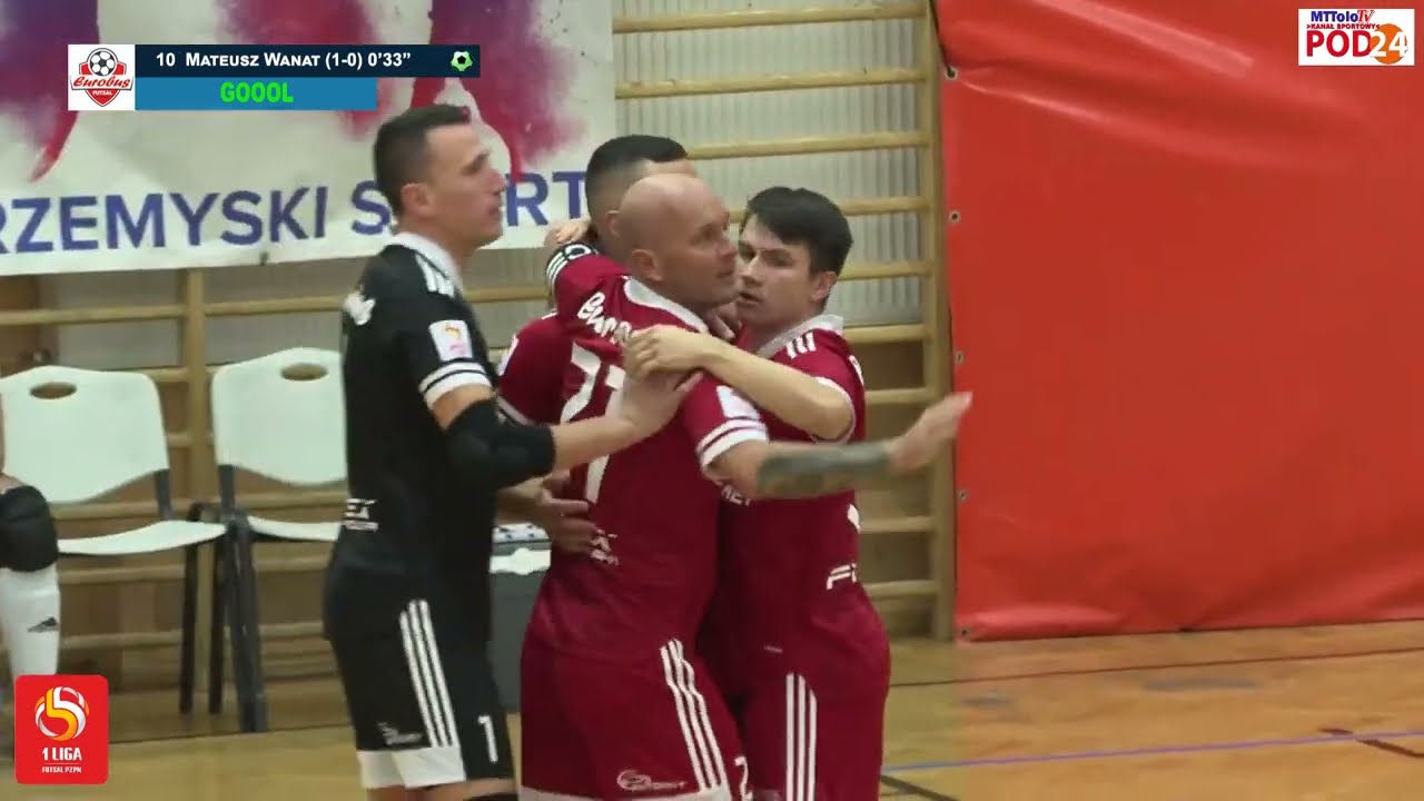 [2022-10-09]🔷📺⚽Bramki ⚔ EUROBUS Przemyśl 🆚 AZS UEK Kraków