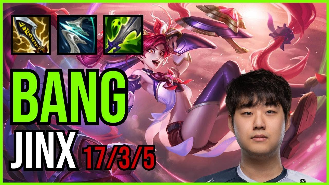 BANG - JINX - KR Master - Patch 11.5 PENTAKILL