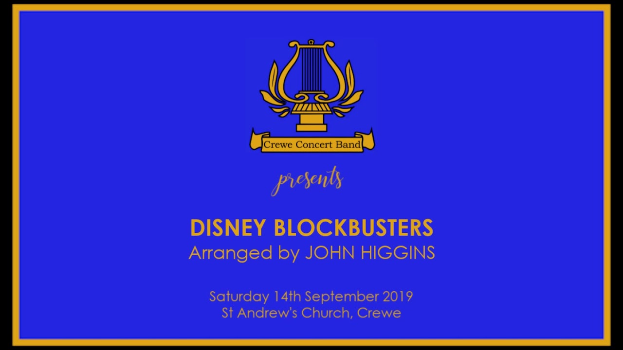Crewe Concert Band: Disney Blockbusters