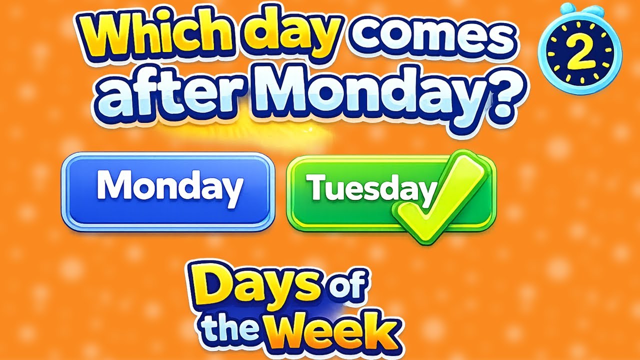 Days of the Week Quiz for Kids | Fun & Easy Learning Questions 🗓️ | Quiz Time