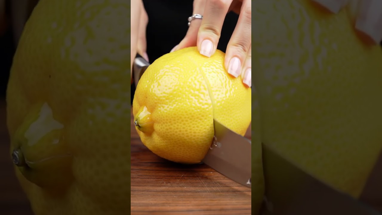 Asmr style sweet lemon cuting 🍋 #ai #trending #aivideo #lemon #satisfying #shortsfeed #shorts