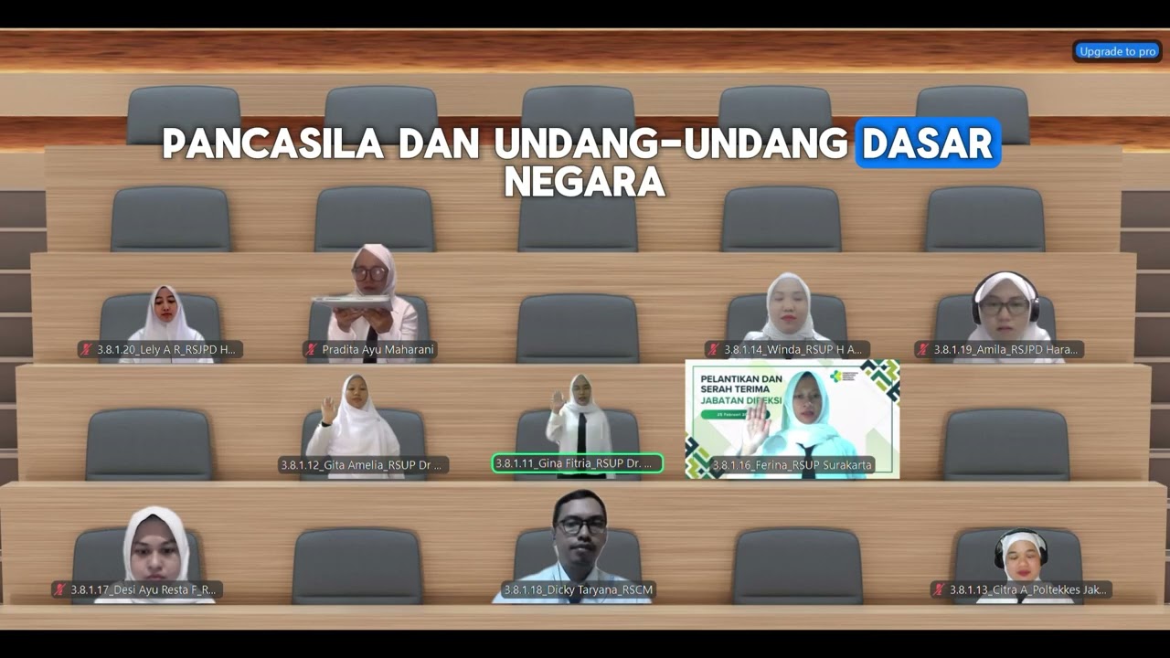 VIDEO TUGAS KELOMPOK 1 SUB. KELOMPOK B - VIDEO APEL PELANTIKAN PEJABAT ESELON DI LINGKUNGAN KEMENKES
