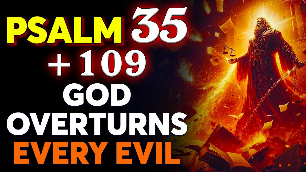 PSALM 35 + 109: God OVERTURNS Every Evil Verdict Against You — Justice Served TODAY