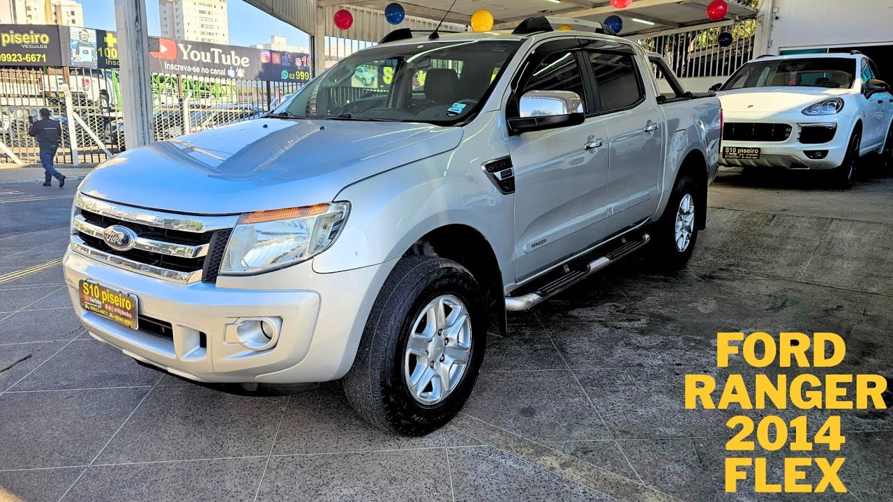 VENDE-SE FORD RANGER 2014 FLEX 4X2 MANUAL @S10PISEIRO 