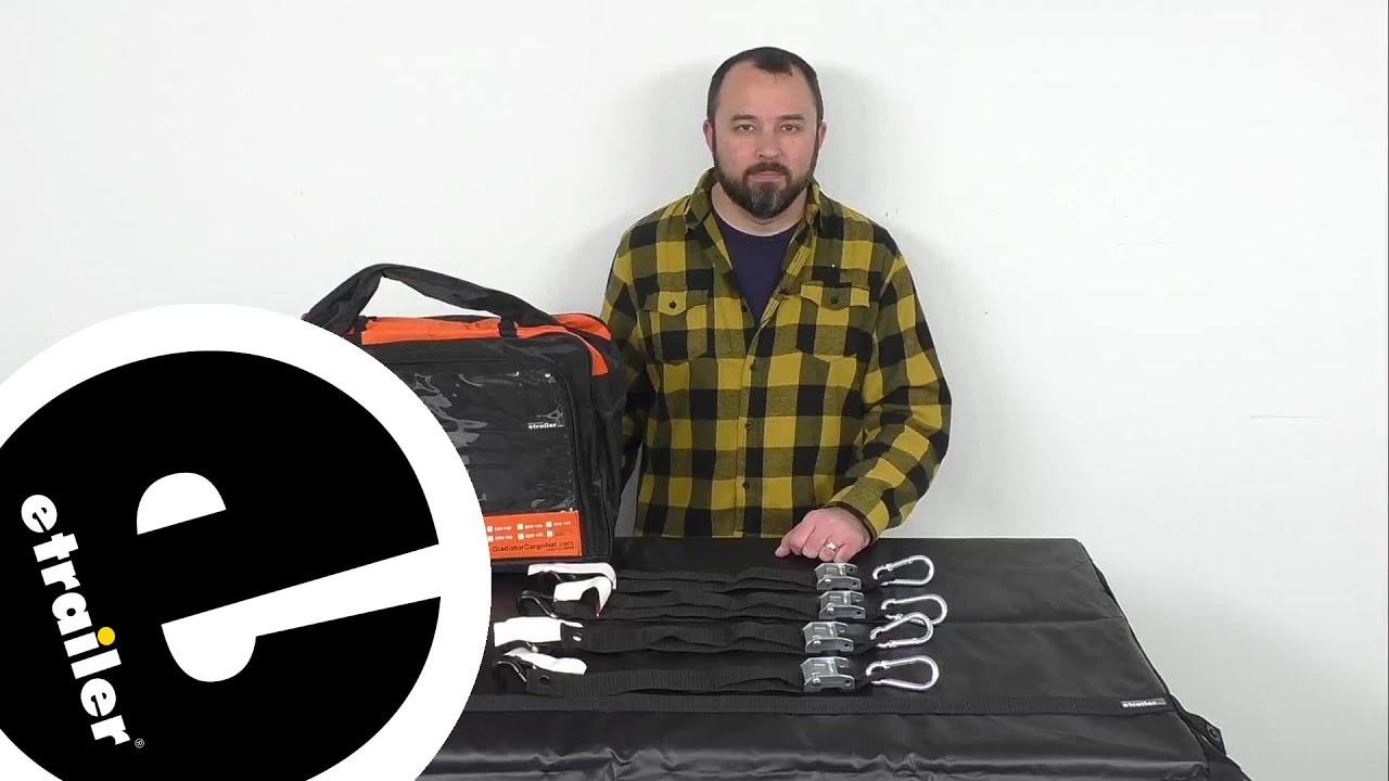 etrailer | What to Know About the Gladiator Waterproof Cargo Net w/ Integrated Tarp