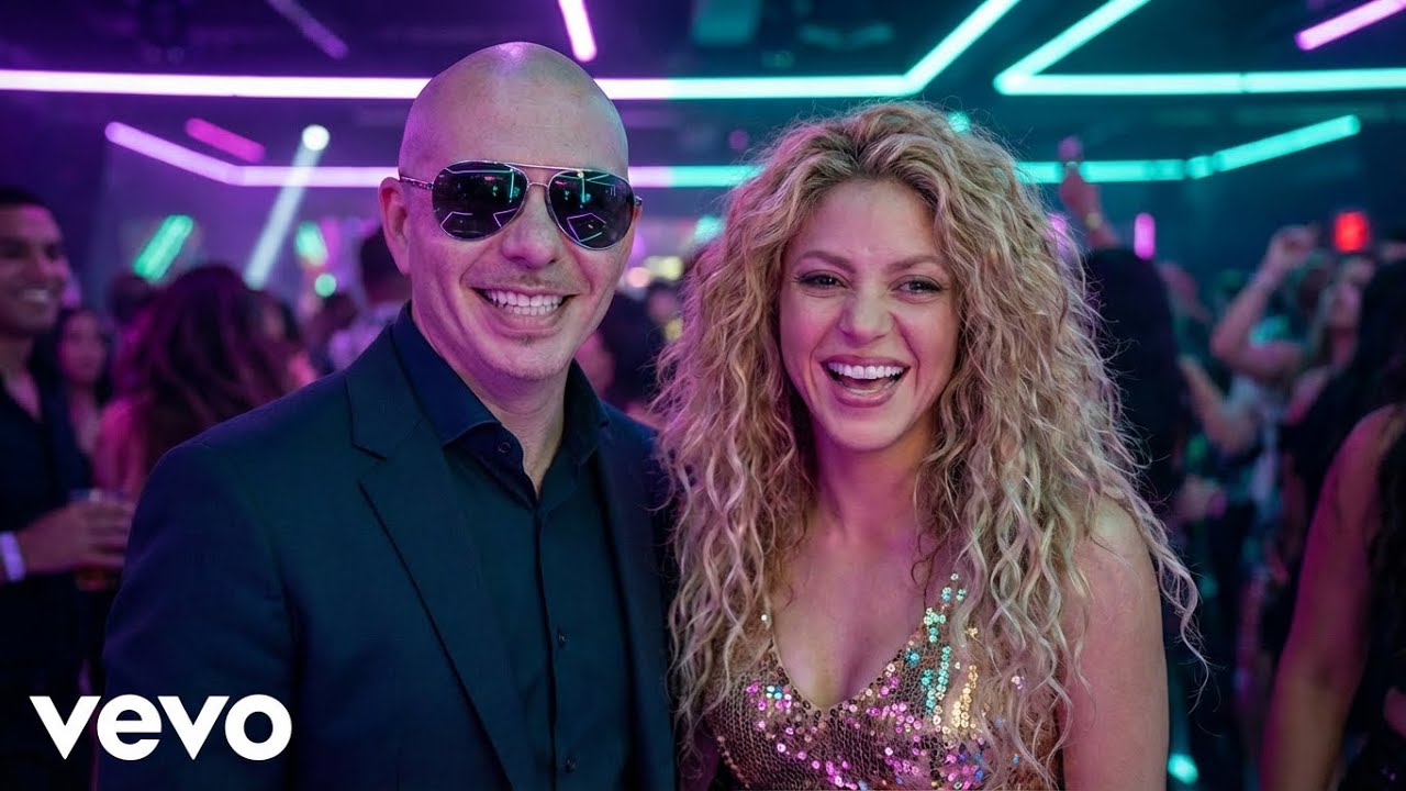 Shakira - Body On Fire ft. Pitbull (Original Lyric Video)